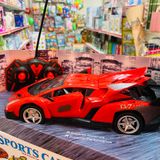  8595-2A HỘP XE HƠI LAMBORGHINI MỞ CỬA, CỐP ĐK 7 Đ.TÁC, CÓ SẠC, TL 1:16 Sporst Car 