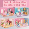 Set 4 phòng búp bê