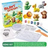  Bộ tô tượng thạch cao (vũ trụ, bánh ngọt, công chúa, động vật) 