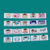  Bảng Sticker khen thưởng Bé gái 