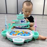  Câu cá thác nước cầu trượt 3 tầng 