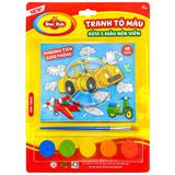  Bộ đồ chơi Tranh tô màu kèm 5 màu nén viên 