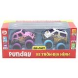  FD-0204-Bộ đồ chơi 2 xe trớn địa hình 