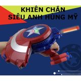  Khiên - súng đội trưởng Mỹ 2in1 