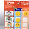 Bảng Sticker khen thưởng cho bé