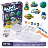  Bộ tô tượng thạch cao (vũ trụ, bánh ngọt, công chúa, động vật) 