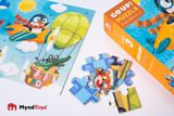  GO UP! Puzzle – Level 3 – ZooMania 