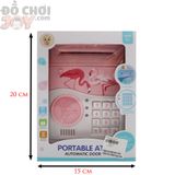 Hộp Vali Ống Heo Atm Hồng Hạc - Dùng Pin 