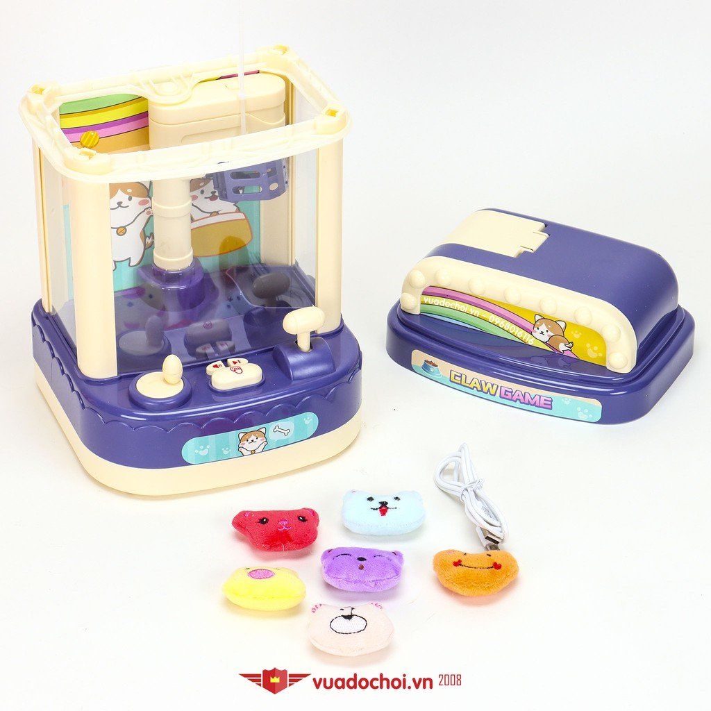  Hộp Máy Đk Gắp Thú Nhồi Bông Mini Doll Machine 