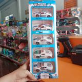  588-A20 HỘP XE HƠI CS SẮT TRỚN 5 chiếc Police die- cast model car series 