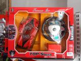  Hộp Xe Hơi Ferrari Mở Cửa Lên Đk Vô Lăng Tròn, Có Sạc Tl 1:18 Top-Speed 