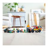  Đồ Chơi LEGO CITY Xe Cứu Hỏa & Cảnh Sát Truy Bắt Tội Phạm 