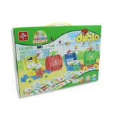  Bộ Lego ráp xe tải dọn rác đáng yêu- Duplo 69 miếng 