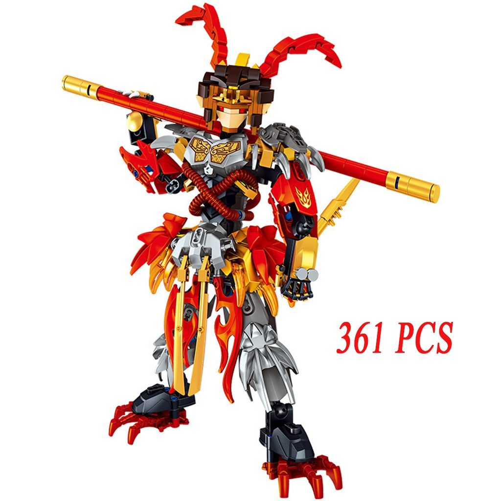  69751 HỘP LOGO RÁP ROBO TỀ THIÊN 316 MIẾNG MONKEY 