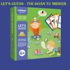 Mideer Bộ trò chơi Thẻ đoán chữ Let's Guess (60 thẻ)