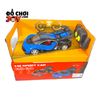 565-K11 HỘP XE HƠI BUGATTI MỞ CỬA, CỐP ĐK 7 Đ.TÁC KHÔNG SẠC TL 1:18 Top-Speed