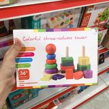  Tháp cầu vồng 3 cột 