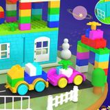  VNKT010 - Bộ lắp ghép ngôi nhà kì thú 