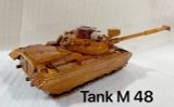  Tank M48 - Đồ gỗ mỹ nghệ 