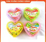  Xâu hạt trái tim bằng gỗ 