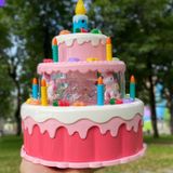  Đồ chơi bánh Sinh Nhật 3 tầng có nhạc 