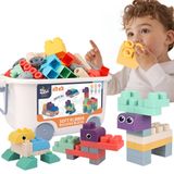  Hộp Lego nhựa dẻo 50 chi tiết 