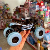  Hộp Xe Jeep Bánh Lớn Địa Hình Đk 7 Đ.Tác, Cần Gạt Xoay, Có Sạc Tl 1:20 