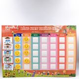  Bảng Sticker khen thưởng Bé gái 