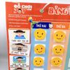 Bảng Sticker khen thưởng bé gái