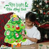  Cây thông Noel bóc dán 