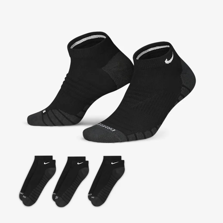 Tất training Nike Max Cush Ns 3Pr 144 SX6964-010