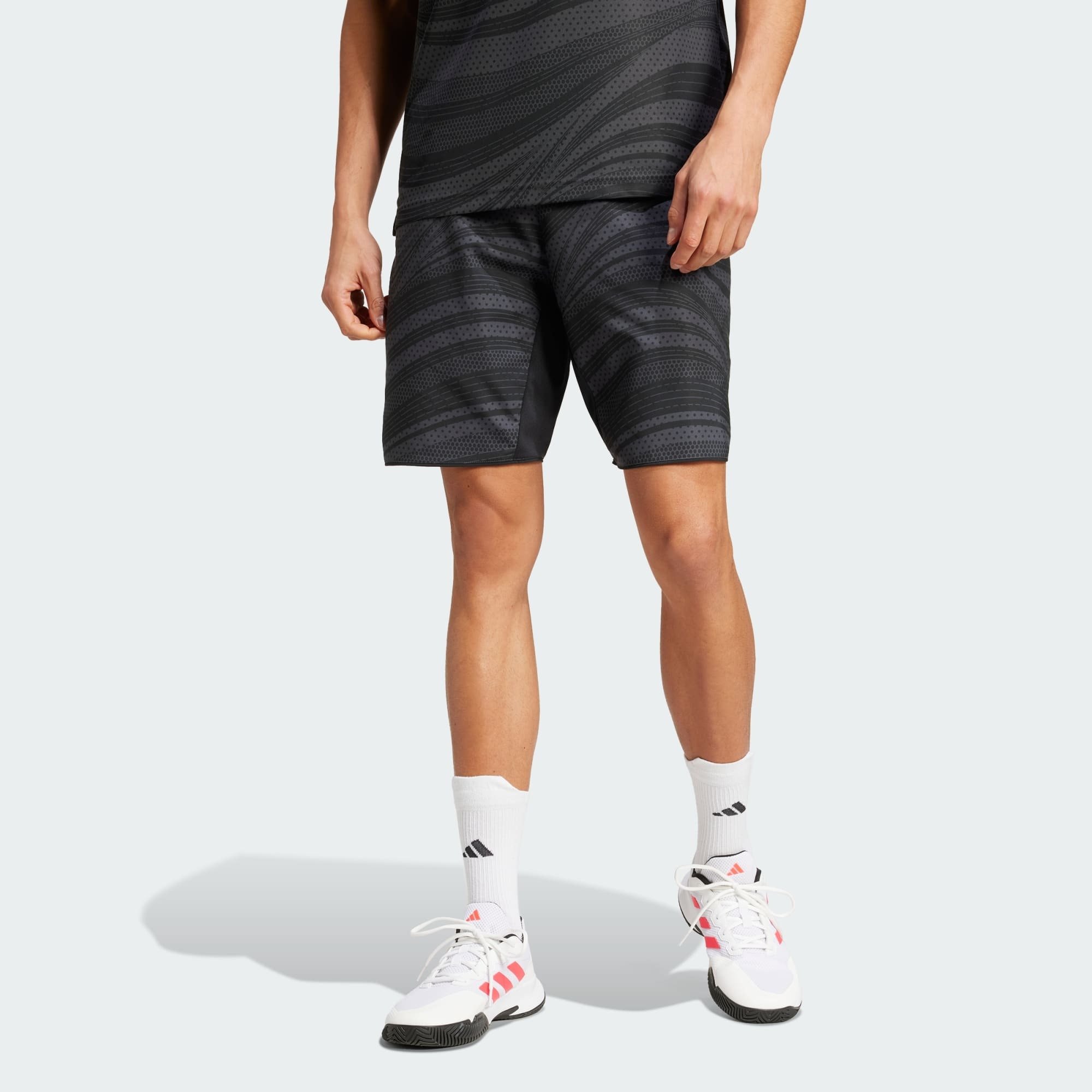 Quần tennis adidas SHORT GRAPHIC CLIMACOOL nam JF8426