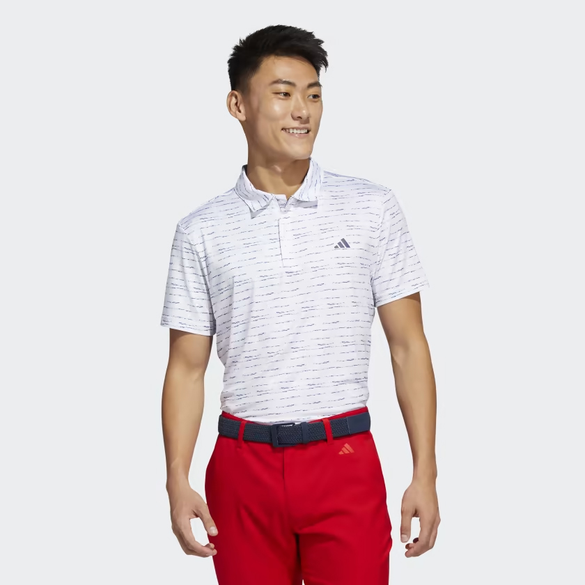 Áo golf adidas STRIPE ZIP nam IC1346