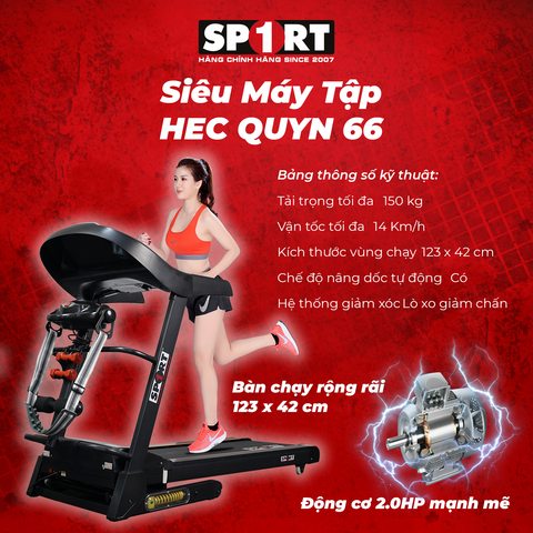  Máy chạy bộ thông minh YY - 6888DS - Wifi 