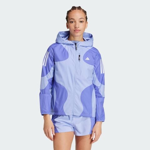  Áo running Adidas BASE WIND.RDY OWN THE RUN nữ IW0034 