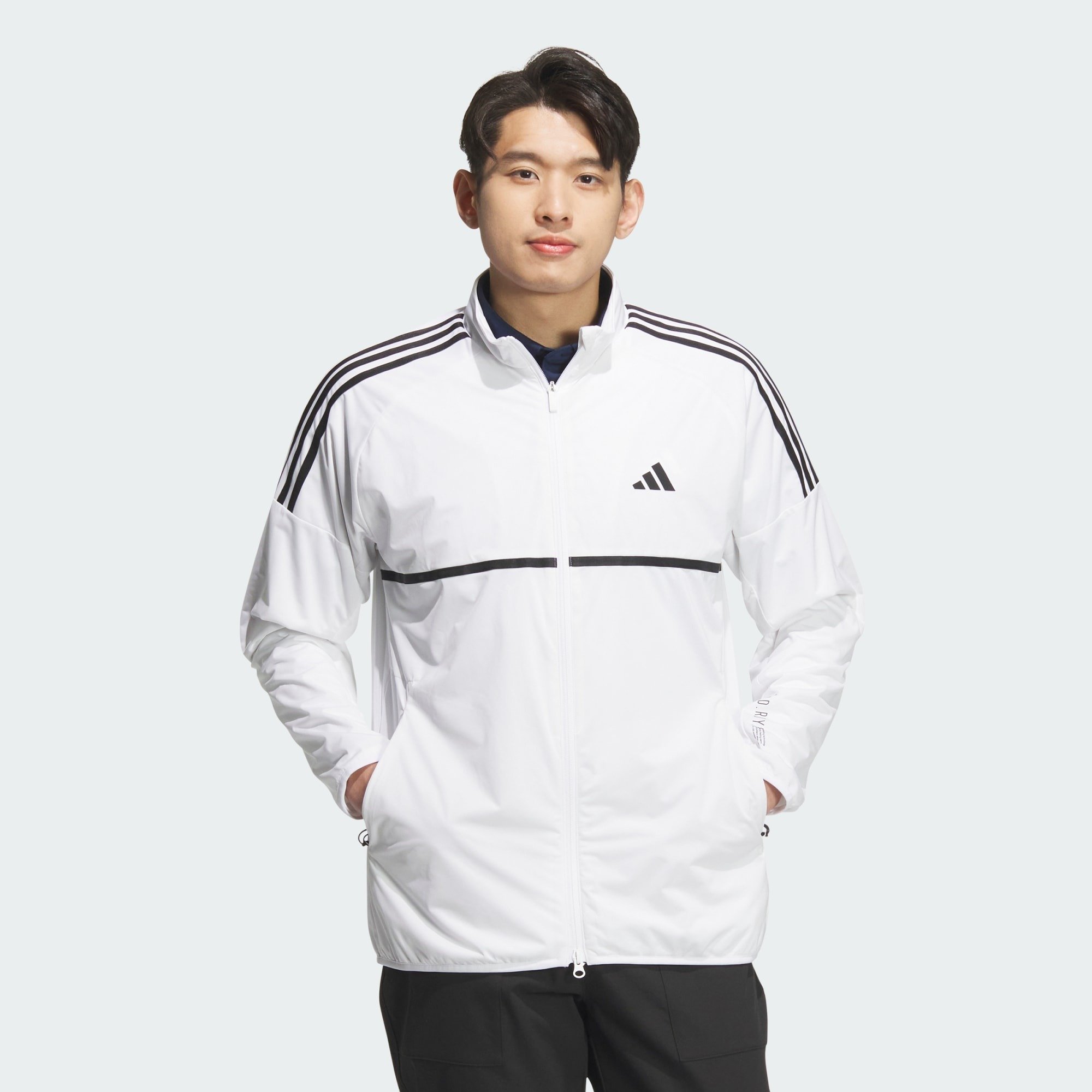Áo golf adidas 3 SỌC WIND.RDY nam IM6435
