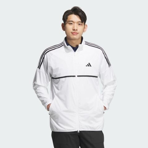  Áo golf adidas 3 SỌC WIND.RDY nam IM6435 