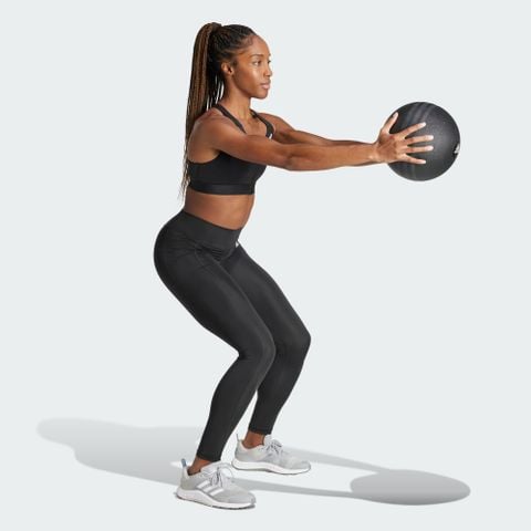  Áo training Adidas MEDIUM SUPPORT POWERIMPACT nữ IX4939 