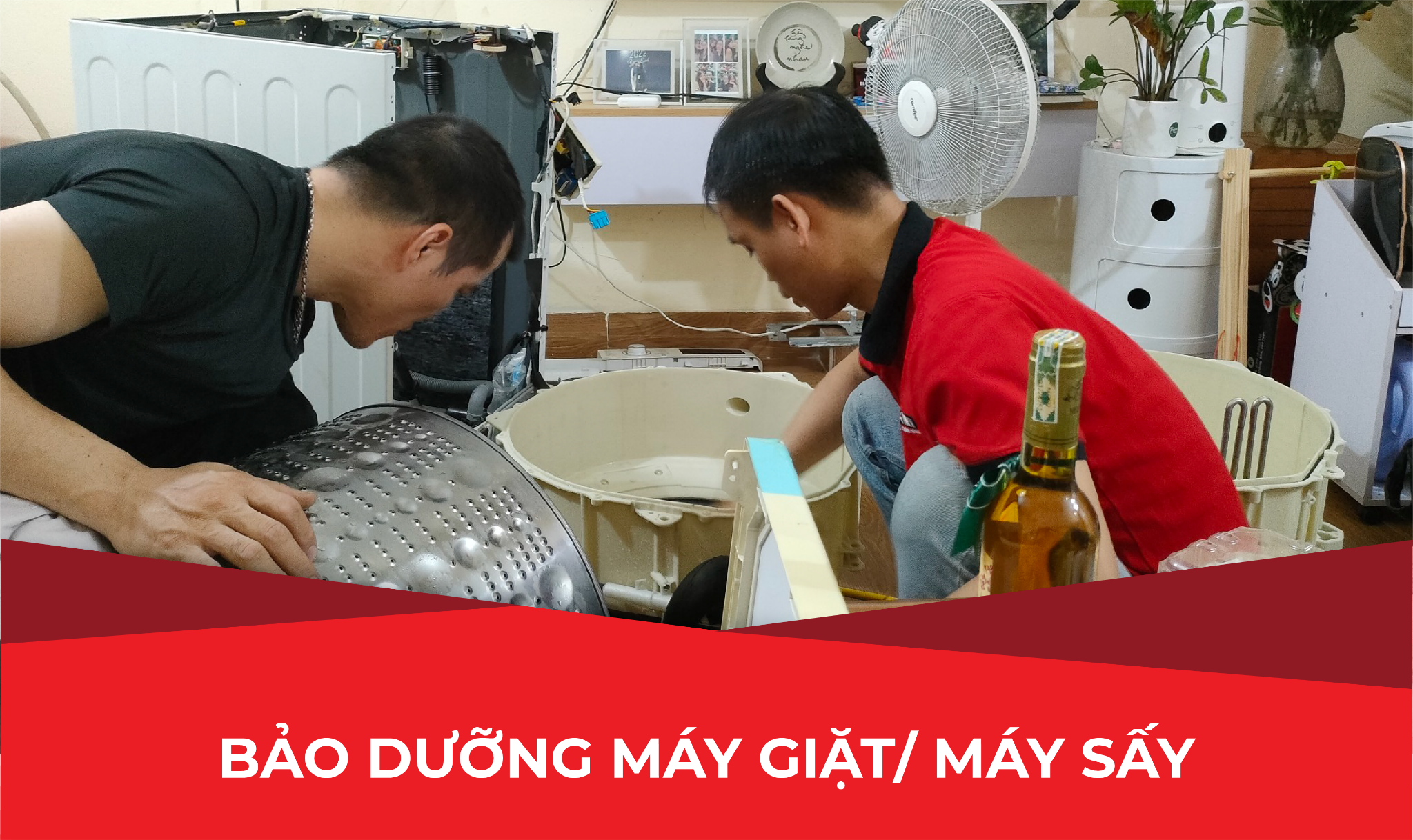 BẢO DƯỠNG MÁY GIẶT / MÁY SẤY