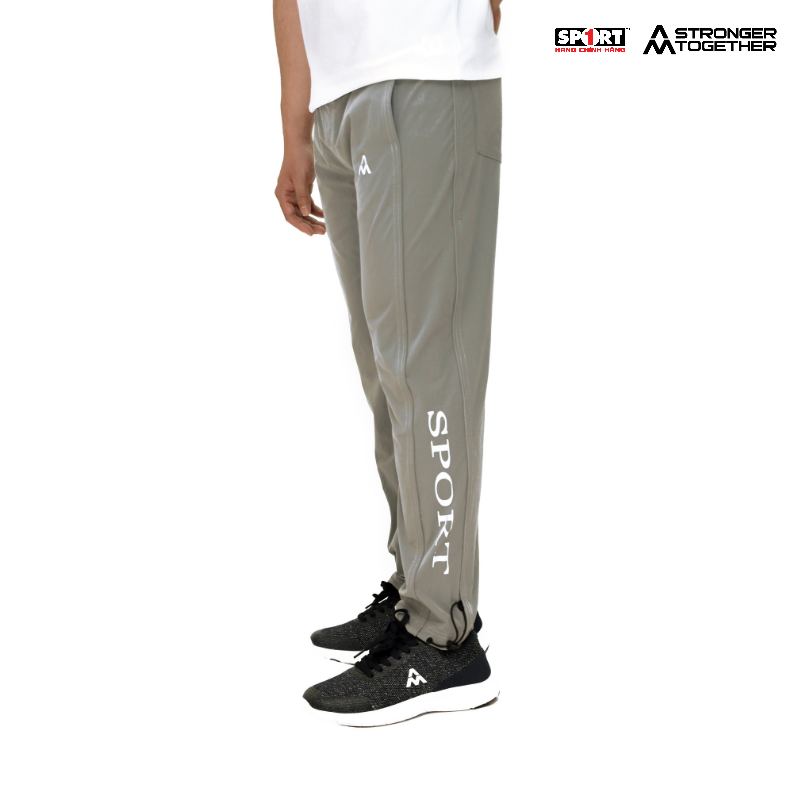 Quần gió AM nam QGM2118 light grey