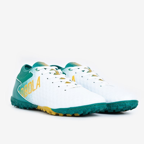  Giày bóng đá jogarbola JG-9020 colorlux 2.0 Ultra White/green/yellow 