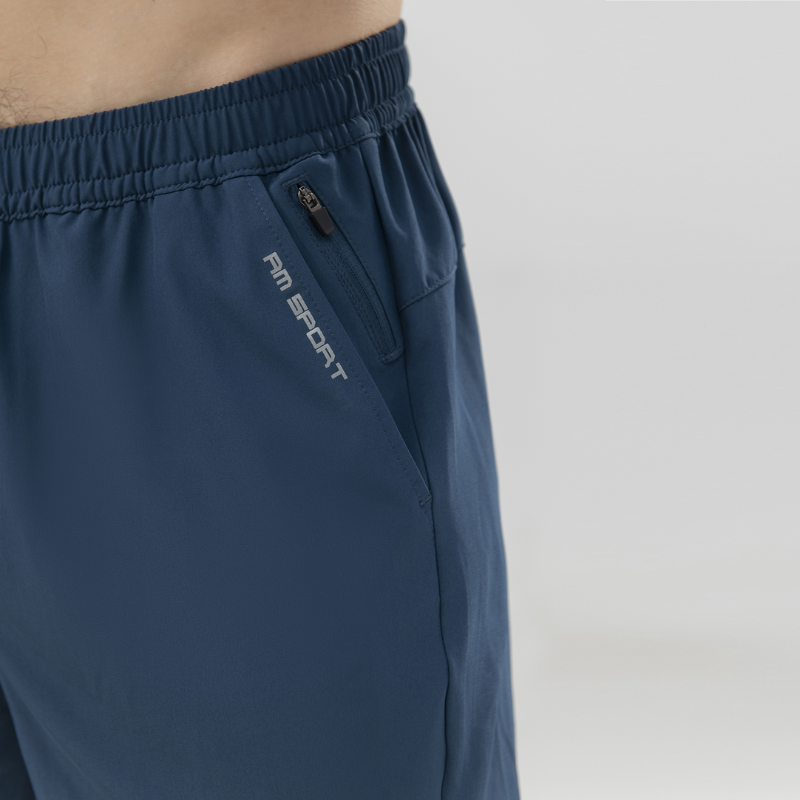  Quần short running nam AM màu Sapphire blue SRM221-77 