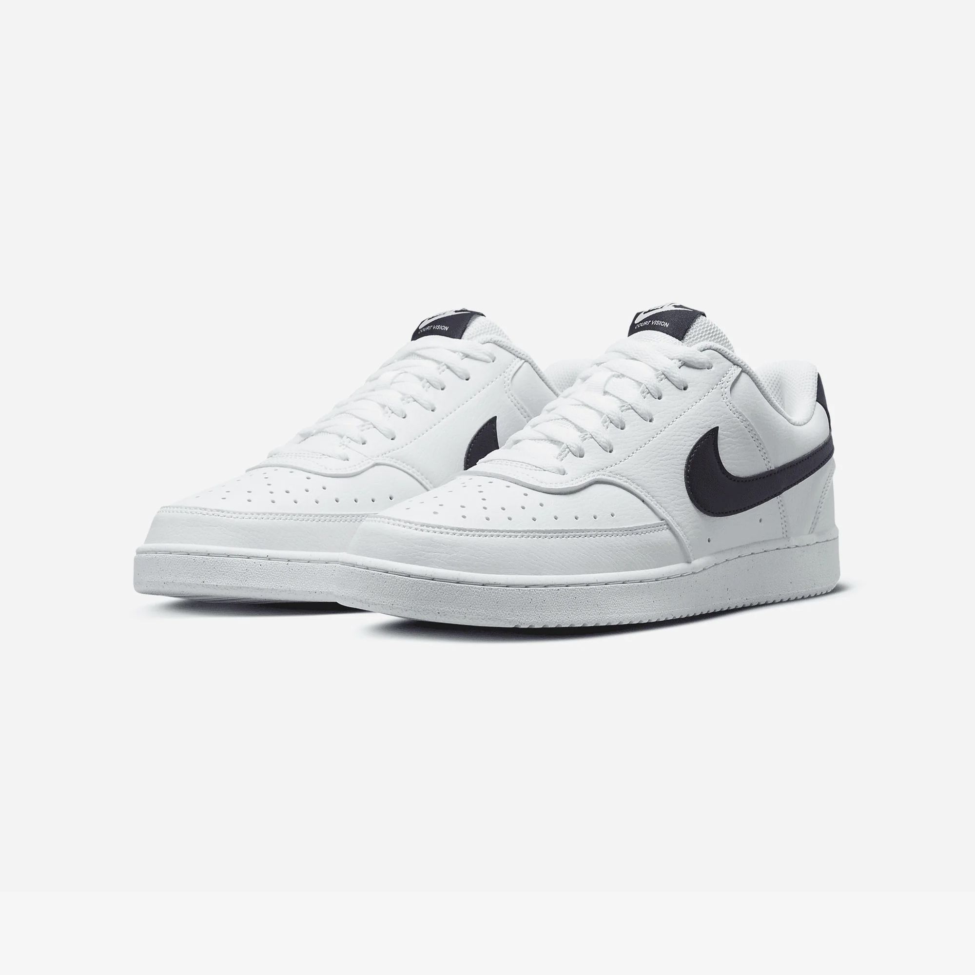  Giầy sportswear Nike Court Vision White Navy nam DH2987-106 