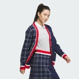  Áo golf adidas CARDIGAN 3 SỌC VÀ KẺ CARO FULLY FASHION nữ IS4752 