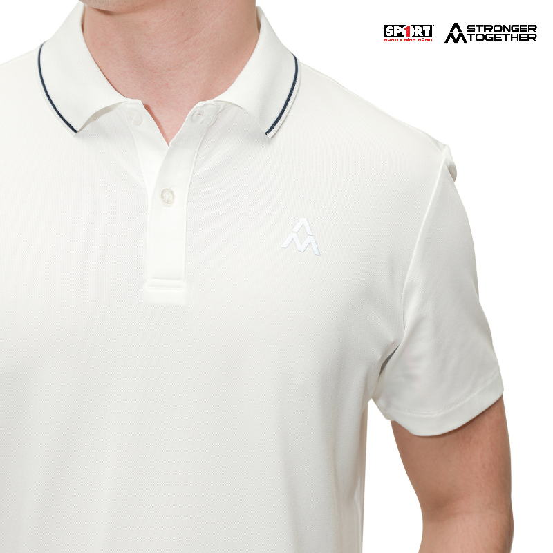  Áo Polo men PLM213 White 