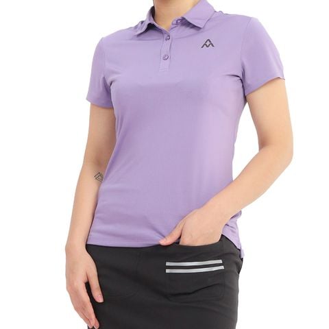  Áo AM Polo women PLW211 Purple 