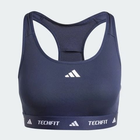  Áo training adidas Bra Medium Support Techfit nữ IY9439 