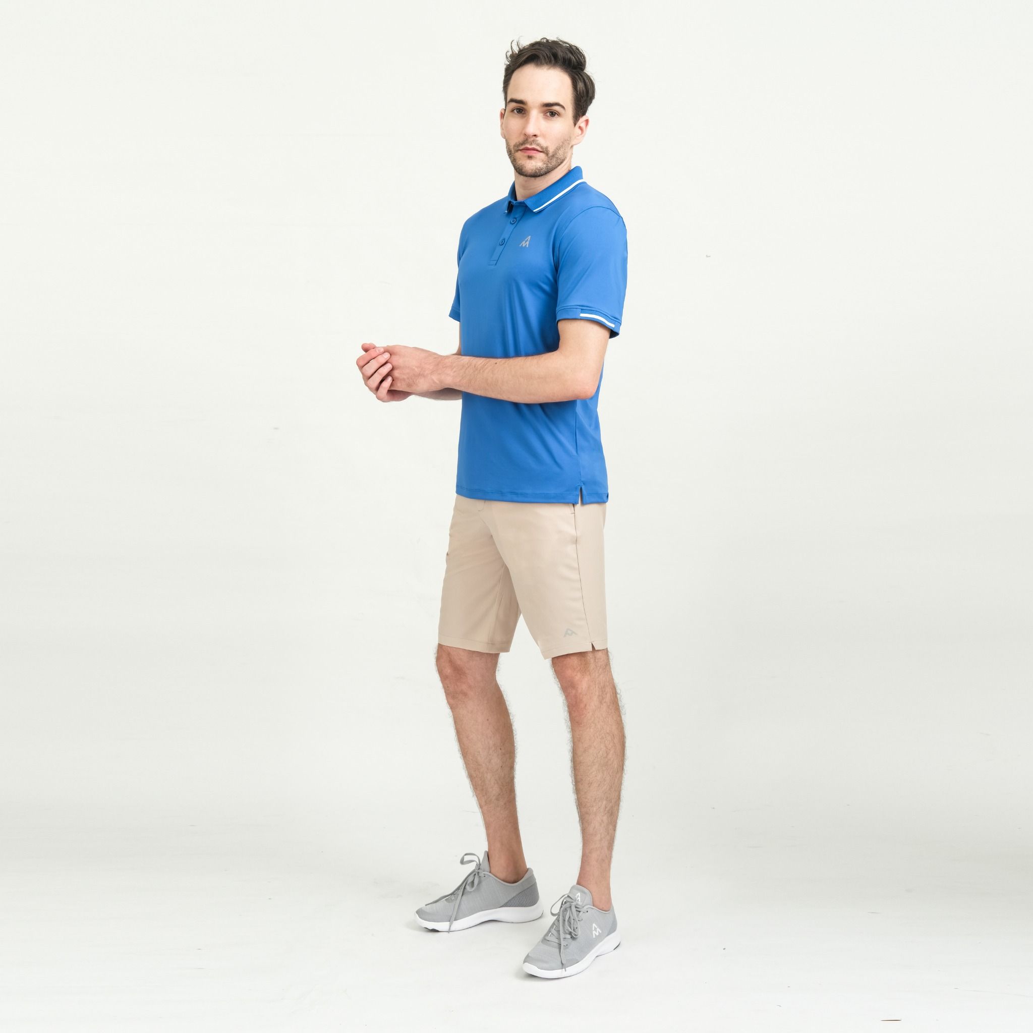  Áo Polo men AM MP078 strongblue 