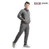  Bộ nỉ nam in đen AM MTS001 màu Dark Grey 