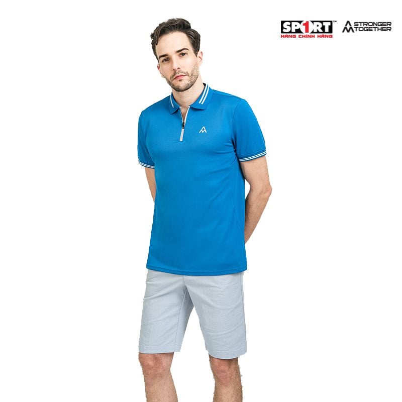 Áo Polo Men AM Blue MP029